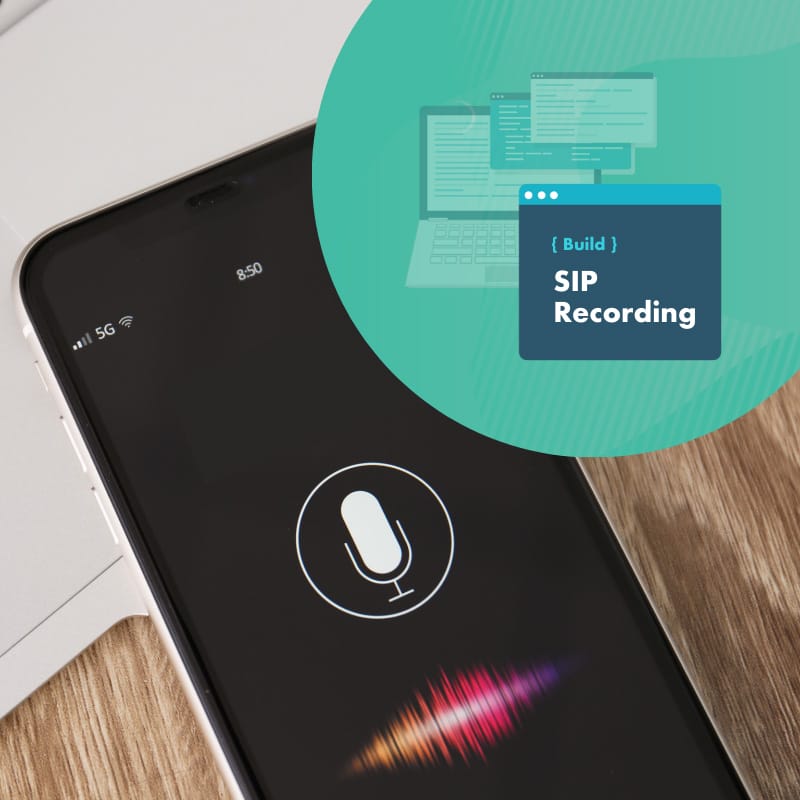 Build SIP recording the modern way​ with iotcomms.io SIPRec API