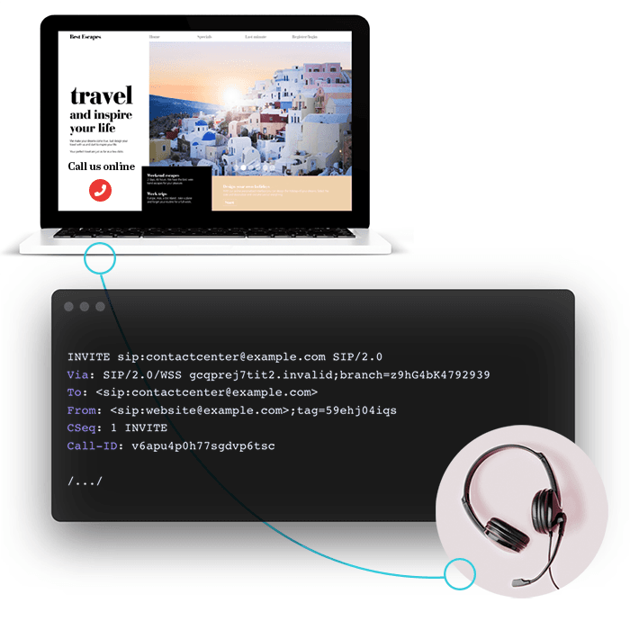 Simplify communication between browser-based applications and SIP devices with iotcomms.io WebRTC Gateway as a Service