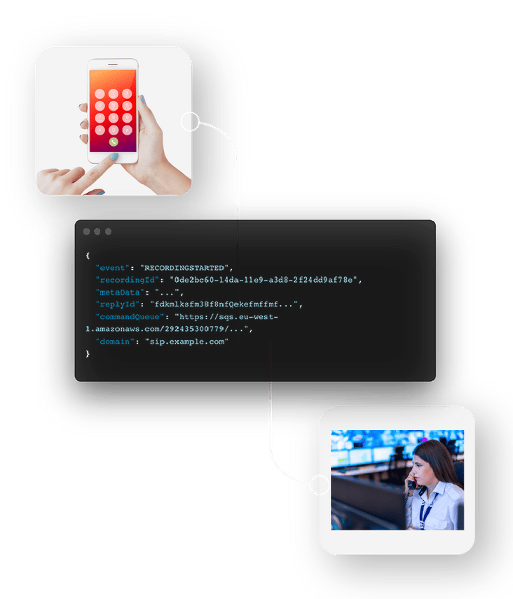 Build SIP recording the modern way​ with iotcomms.io SIPRec API